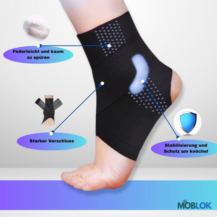 AnkleSafe - Sprunggelenk aktive Schutzbandage
