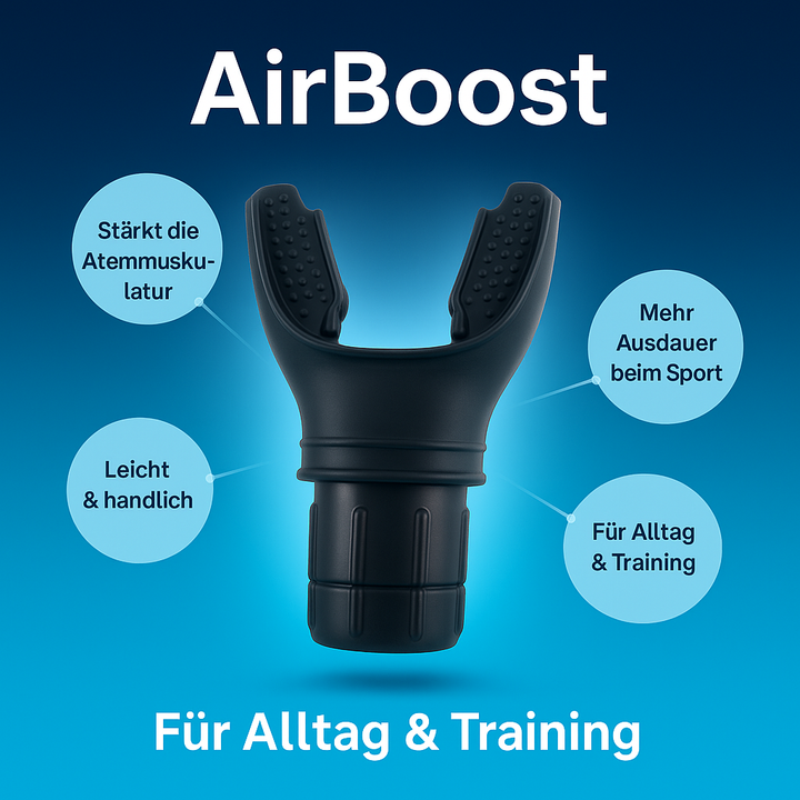 AirBoost Atemtrainer – Dein Schlüssel zu mehr Energie & Ausdauer!
